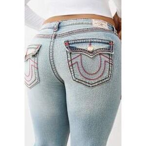 PLUS JOEY MID RISE SUPER T FLARE JEAN